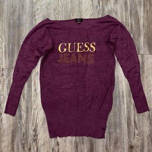 🌷3/$25 Guess Bedazzled Long-Sleeve Tunic